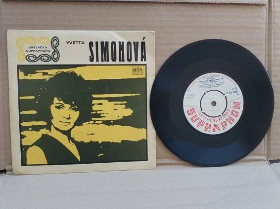 VINYLOVÁ DESKA : SINGL - YVETTA SIMONOVÁ | Aukro