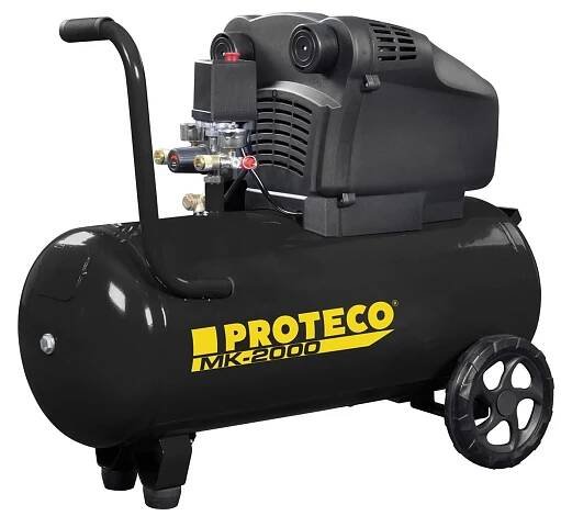PROTECO - kompresor bezolejový 1.8 kW, nádoba 50 l