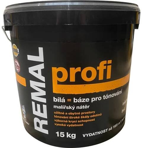Remal Profi malířská barva na sádrokarton a sanační omítky 15 kg