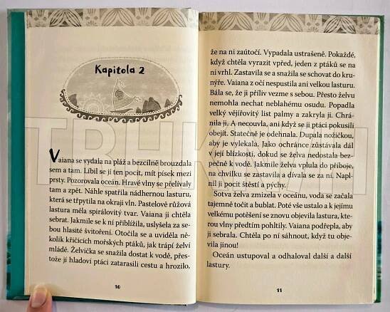 Kniha Odvážná Vaiana - Legenda o konci světa - Pohádkový román - Trh knih - online antikvariát