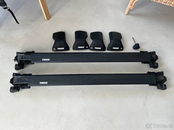 Thule střešní příčníky (Thule WingBar Edge 7213 - 86 cm) - Brno venkov