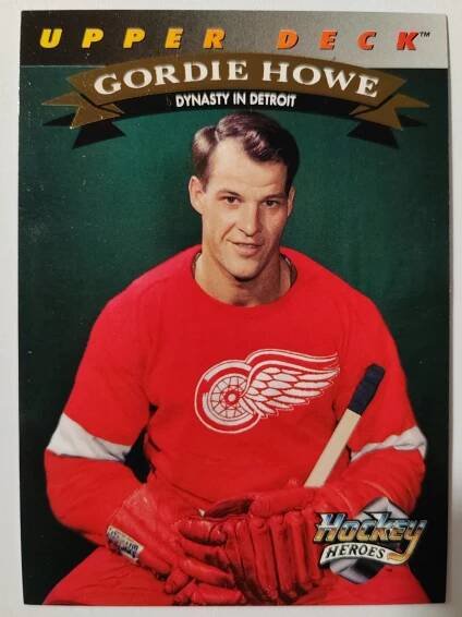 🔵 HOCKEY HEROES Gordie Howe - Dynasty in Detroit 🔵 - Hokejové karty