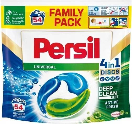 Persil Discs 4v1 Universal kapsle 54 PD