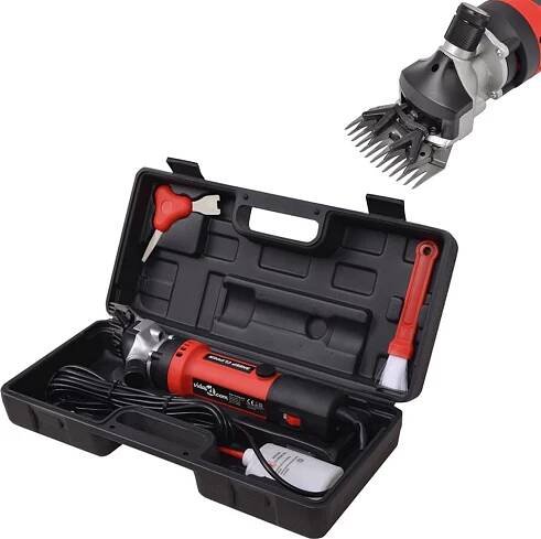 Sedmidílná sada strojku na stříhání ovcí černá/červená 550 W od 2 257 Kč