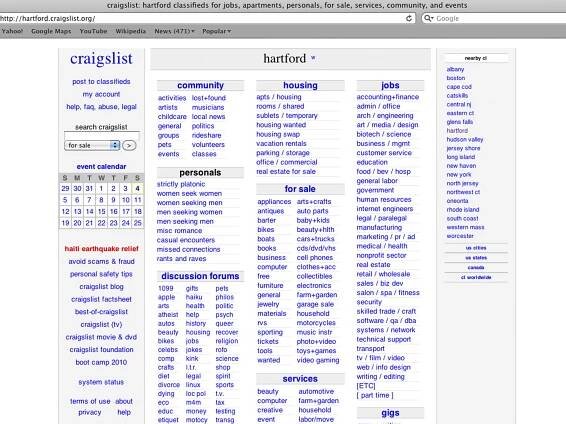 Craigslist Shuts Down Personals Section After Congress Passes Bill On Trafficking
