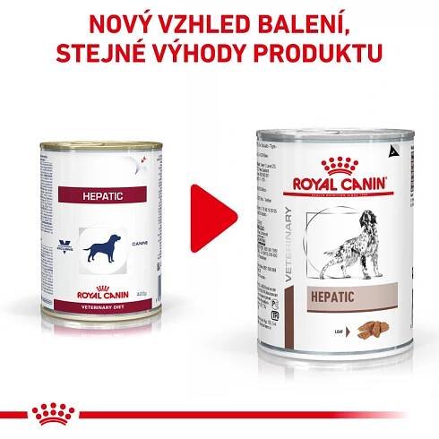 Royal Canin VHN Dog Hepatic, konzerva 420 g