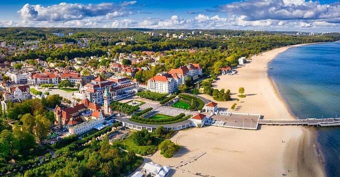 Sopoty, Polsko - Baltsk moe, polsk termly, dovolen u moe - Vcestovani.cz