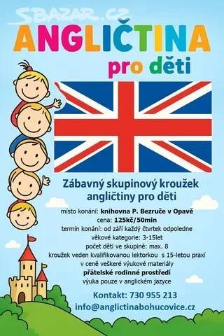 === angličtina pro děti - Opava ===