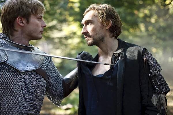 Merlin - Probuzení čarodějnice - Z filmu - Bradley James, Joseph Mawle