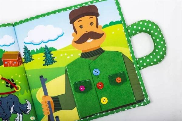 Piqipi Quiet Book: Zajíček Značka Piqipi