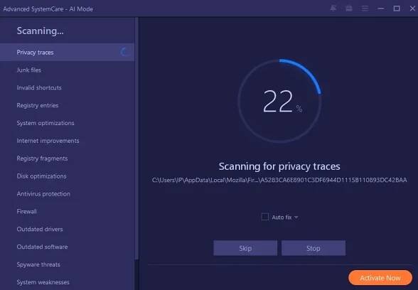 Advanced SystemCare Free 18.3.0.240 Download