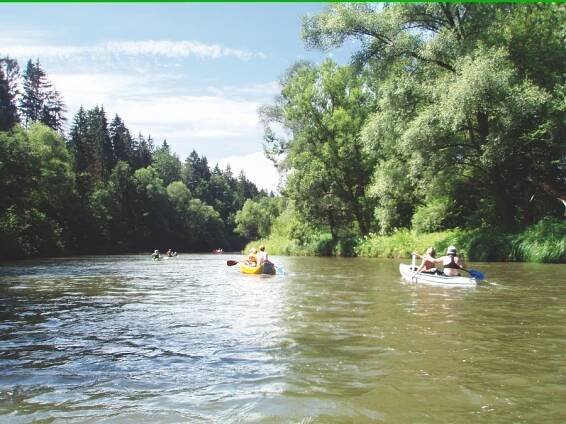 Řeky Orava a Dunajec protékají krásnou krajinou bez jezů