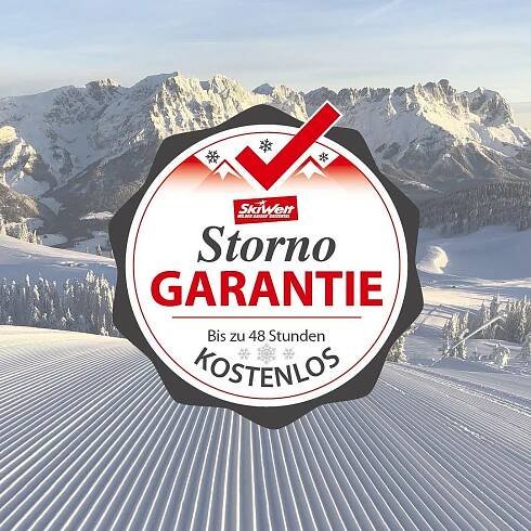 Storno Garantie | Flexibel buchen in der SkiWelt