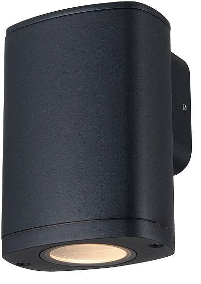 Venkovní nástěnné svítidlo ZEVI 1xGU10/10W/230V IP54 černá