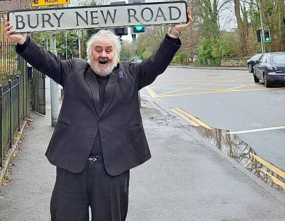 Fred Fielder On Bury New Road - Bury New Road