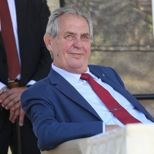 Prezident Miloš Zeman během červencové návštěvy Vysočiny | foto: Petr Lemberk / MAFRA,  Profimedia
