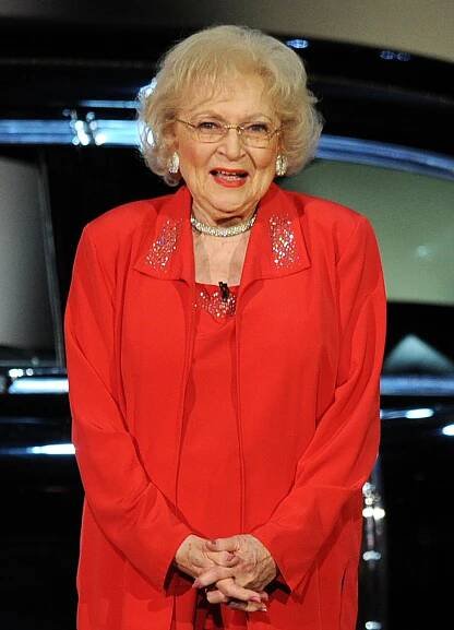 Betty White in 2011. 