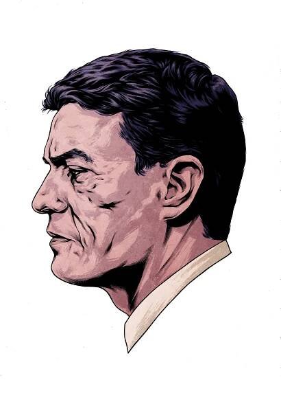 EL MUNDO - Front Page - Portraits 20D — Guillermo Ortego - Comics & Illustration