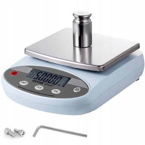VEVOR Laboratorní váha 12V 270x200x76MM Miska Z Nerezové Oceli Model HZ-B30002
