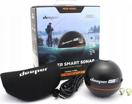 Deeper Pro+ Fishfinder nahazovací sonar WiFi s GPS