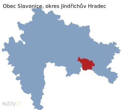 Slavonice v okrese Jindřichův Hradec