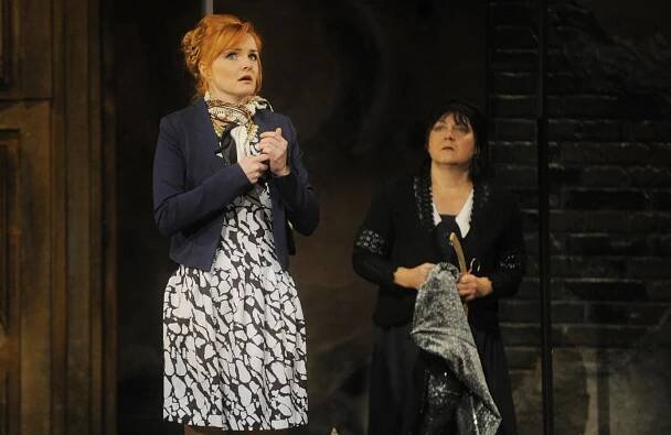 J. Ondrušková s L. Mecerodovou v Kavkazském křídovém kruhu, foto J. Vostárek