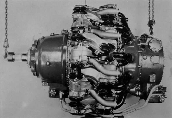 Wright Aeronautical R-4090 Cyclone 22 Aircraft Engine