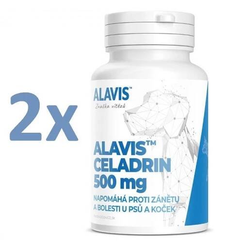 Alavis Celadrin pro psy a kočky 2 x 60 ks - Apatyka Bylinka