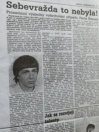 40 let od záhadné smrti studenta Pavla (†22): Hodila ho do Macochy StB?