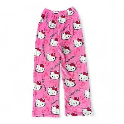 Hello Kitty Pyžamo Kalhoty - Pink/Růžové