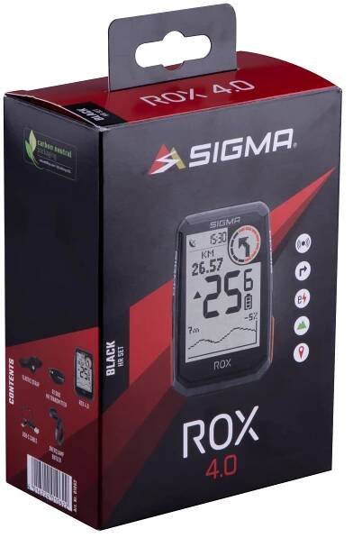 Sigma Sport Rox 4.0 GPS HR černý