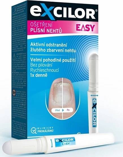 Excilor Forte Easy pero na ošetření plísní nehtů, 4 ml 4 ml od 372 Kč