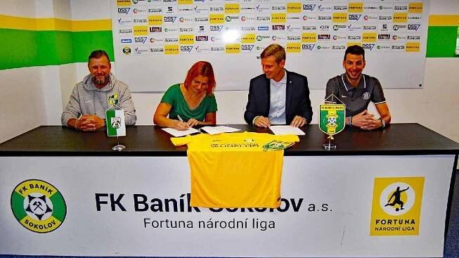 FK Baník Sokolov uzavřel partnerství s Mateřskou školou Pionýrů, Sokolov