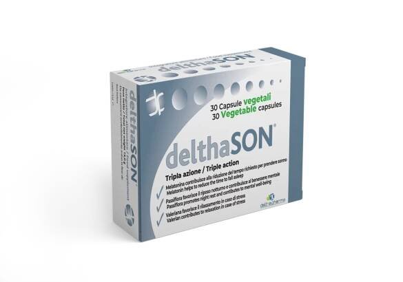 delthaSON ® 30 Capsules Integratore per il Sonno - Deltha Pharma