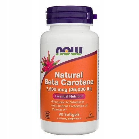 Now Foods Natural Beta Carotene