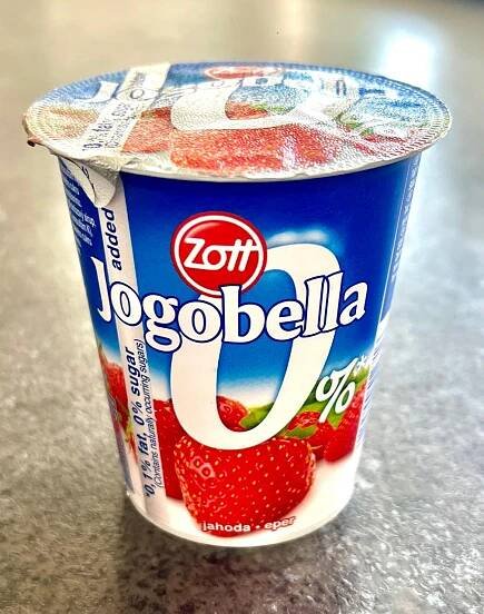 Jogobella 0% jahoda Zott