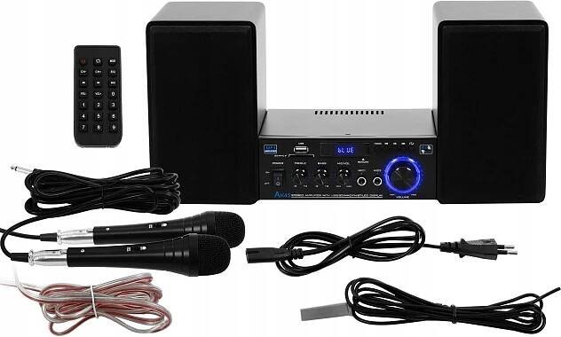 Sada pre Karaoke Bluetooth MM-SC990 DiscoPack Jack USB SD + 2 mikrofóny