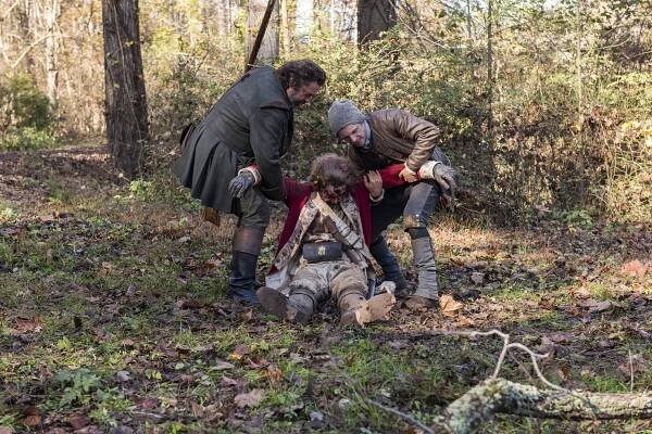 Zvrat: Washingtonovi špioni - Loučení - Z filmu - Angus Macfadyen, Jamie Bell