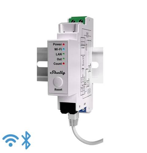 Shelly Pro EM 50 A, měřič spotřeby, vč. svorek, WiFi, LAN