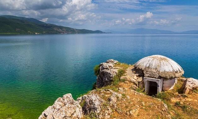 Ohridské jezero, Albánie
