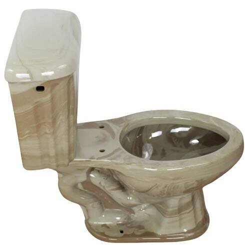 Roman Style Elongated Toilet Marmol – Casa Castillo