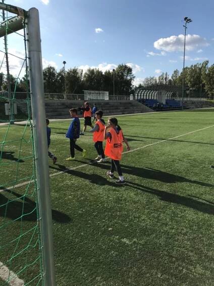 Dětský den s fotbalisty MFK Frýdek-Místek - Dětský domov a Školní jídelna, Frýdek-Místek, příspěvková organizace