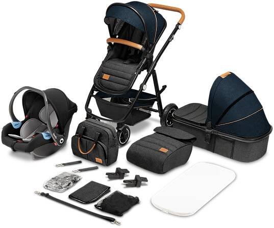 wozek wielofunkcyjny lionelo amber blue navy zestaw 04
