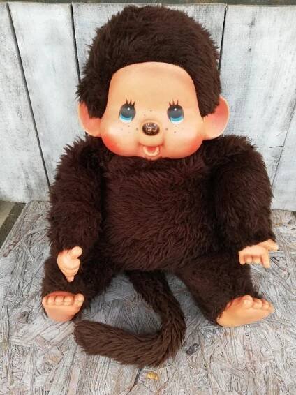 Retro velký MONČIČÁK - cca 45 cm.