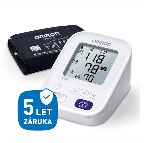 OMRON M3 Easy, 5let záruka