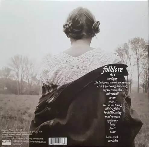2LP Taylor Swift: Folklore DLX | CLR
