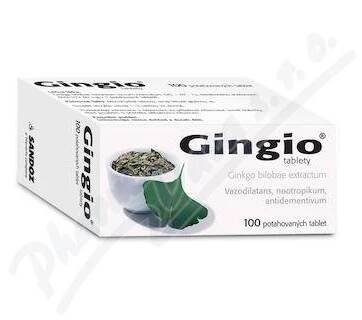 GINGIO POR 40MG TBL FLM 100