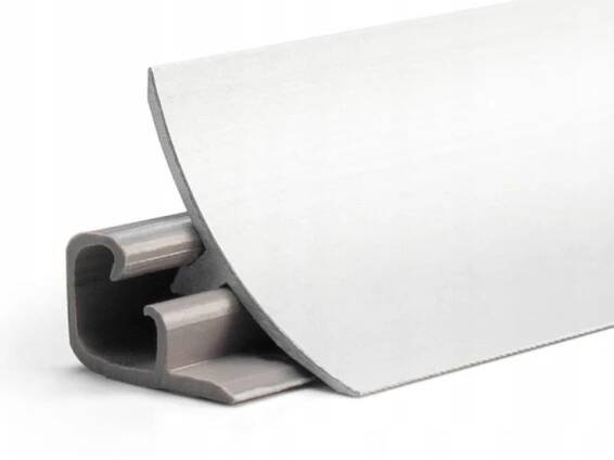 Obrázek 1 produktu Lišta kuchyňská těsnící plastová LIRA mini LB23 - hliník, 23x23x3000mm