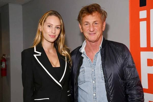 Dylan Penn and Sean Penn attend the Special Screening Of "Flag Day" at Harmony Gold on August 16, 2021 in Los Angeles, California
