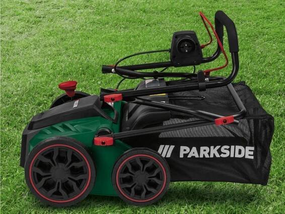 Elektrický vertikutátor a provzdušňovač trávníku PLV 1500 C2